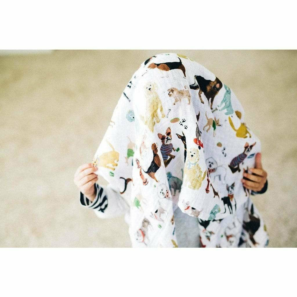 Little Unicorn Cotton Muslin Swaddle - Woof - Kid's Stuff Superstore