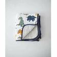 Little Unicorn Cotton Muslin Quilt - Dino Friends - Kid's Stuff Superstore