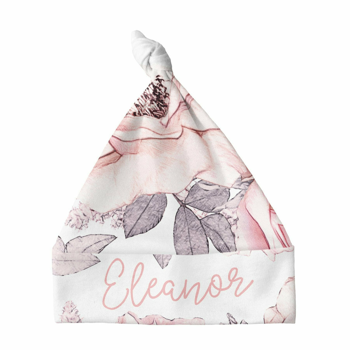 Sugar + Maple Knotted Baby Hat - Wallpaper Floral - Kid's Stuff Superstore