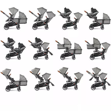 Agio by Peg Perego Z4 Stroller - Agio Grey - Kid's Stuff Superstore